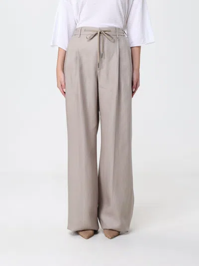 Tagliatore Pants Woman In Brown