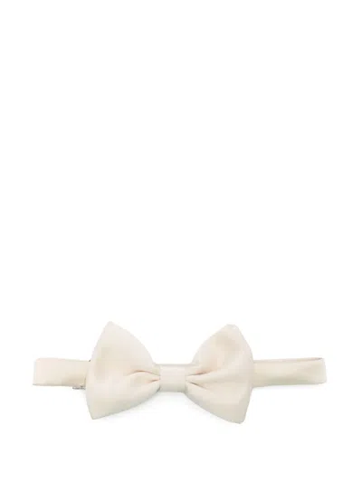 Tagliatore Papillon Bow Tie In Neutrals