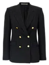 Tagliatore Double-breasted Gold-button Blazer
