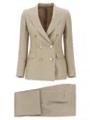 Tagliatore Parisian Suit Tailored Flared Trousers