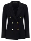 Tagliatore Double-breasted Tailored Blazer In Blue