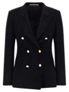 Tagliatore Double-breasted Tailored Blazer In Blue