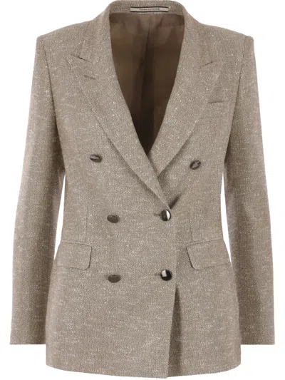Tagliatore Parigi Blazer In Nude