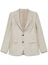 Tagliatore Parigi Blazer In Neutrals