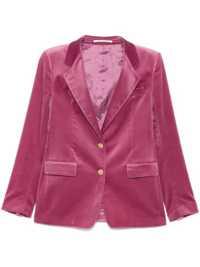 Tagliatore Parigi Blazer In Red