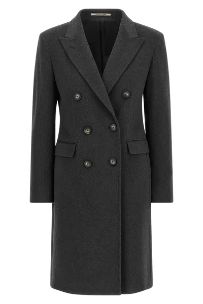 Tagliatore Parigi Coat In Gray