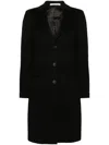 Tagliatore Single-breasted Coat In Schwarz