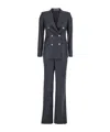 Tagliatore Parigi Double-breasted Suit In Gray