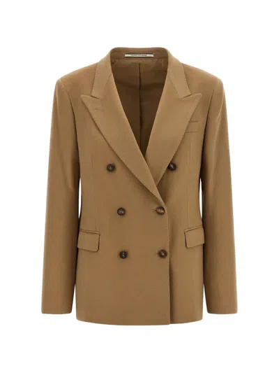 Tagliatore Parigi Double-breasted Blazer In Neutrals