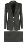 Tagliatore Single-breasted Suit In Green