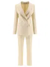 Tagliatore Two Piece Tailored Suit In Beige