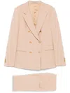 Tagliatore Pink Jasmine Blazer In Brown