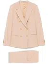 Tagliatore Pink Jasmine Blazer In Brown