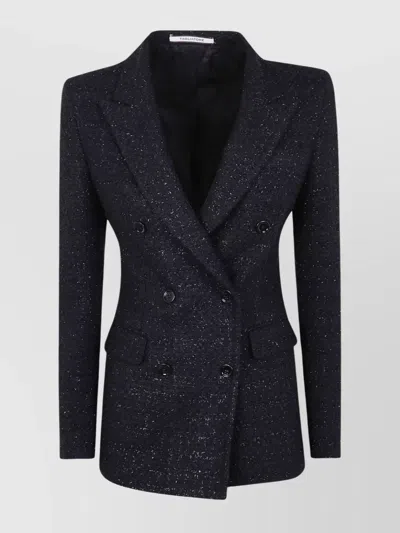 TAGLIATORE "PARIGI" TEXTURED FABRIC JACKET WITH NOTCHED LAPELS