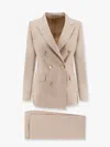 Tagliatore Parigi Viscose And Linen Tailleur With Lurex Effect