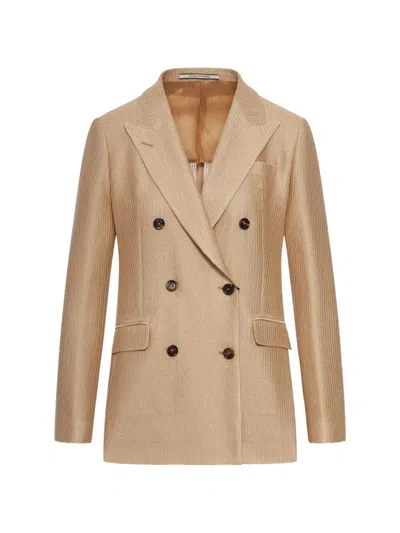 Tagliatore "parigi" Woman Jacket In Brown