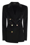 Tagliatore Paris - Velvet Jacket In Black