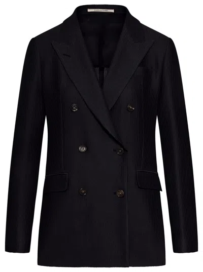 Tagliatore Paris Double-breasted Blazer In Multi