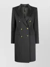 Tagliatore Paris Double Breasted Coat In Gray