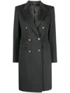 Tagliatore Women Parigi Double Breasted Coat In Grey