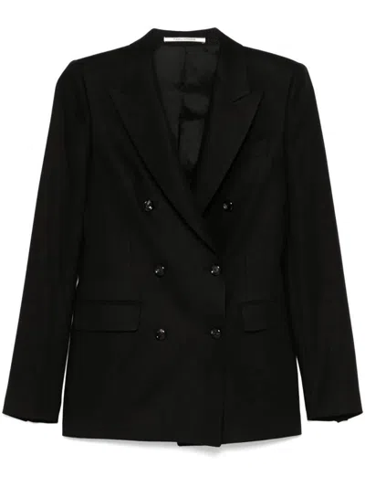 TAGLIATORE TAGLIATORE PARIS DOUBLE-BREASTED LINEN BLAZER CLOTHING