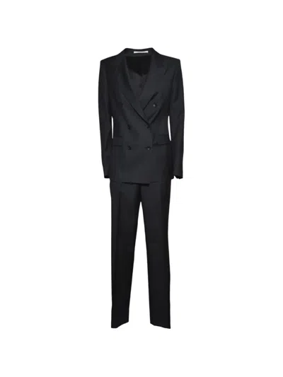 Tagliatore Parisian Double-breasted Suit In Multi