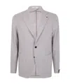 Tagliatore Montecarlo Men's Tailored Jacket In Gray