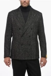 Tagliatore Fitted Double-breasted Button Blazer