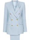 Tagliatore Peak-lapels Double-breasted Blazer In Blue