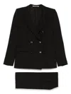 Tagliatore Peak-lapels Double-breasted Suit
