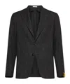 Tagliatore Montecarlo Wool And Silk-blend Blazer In Brown
