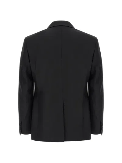 Tagliatore Peak-lapels Suit In Black