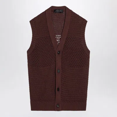 TAGLIATORE TAGLIATORE PERFORATED VEST