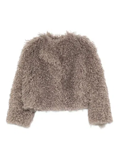 TAGLIATORE `PERLA` BOMBER JACKET