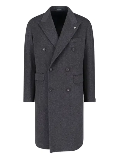 TAGLIATORE PINO LERARIO DOUBLE-BREASTED COAT
