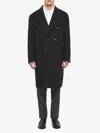 Tagliatore Pino Lerario Doublebreasted Coat In Animal Print