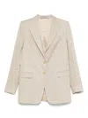 Tagliatore Light Beige Single-breasted Blazer