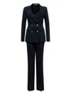 Tagliatore Double Breasted Parigi Tailleur In Black