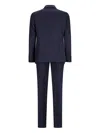 Tagliatore Pinstripe-pattern Suit In Blue