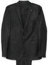 Tagliatore Suit With Notch Lapel And Multiple Pockets In Grau