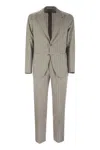 Tagliatore Pinstripe Suit In Wool And Silk