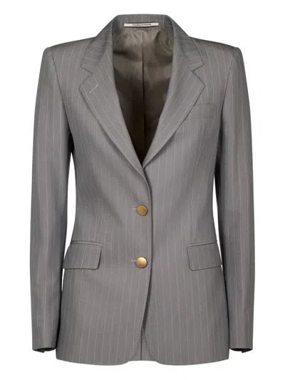 Tagliatore Pinstripe Tailored Blazer