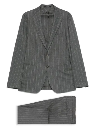 TAGLIATORE PINSTRIPED SUIT