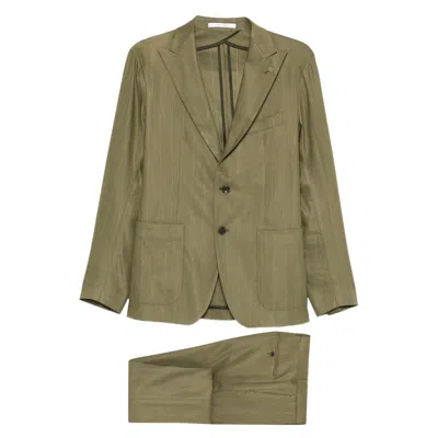 TAGLIATORE PINSTRIPED SUIT