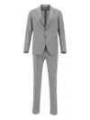 Tagliatore Virgin Wool Suit In Grey