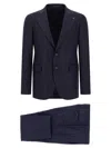 Tagliatore Vesuvio Dress In Blue