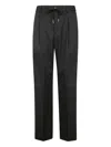Tagliatore Man Trousers Clothing In Black