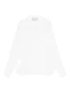 Tagliatore Pleated-detail Shirt In White