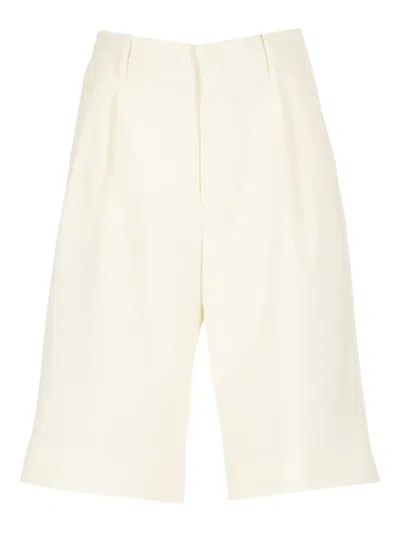 Tagliatore Pleated-details Shorts
