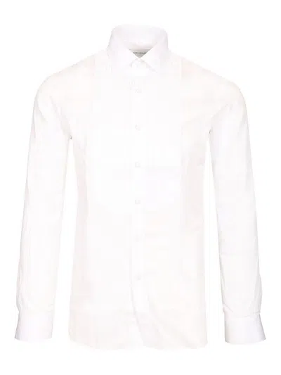 TAGLIATORE PLEATED FORMAL SHIRT